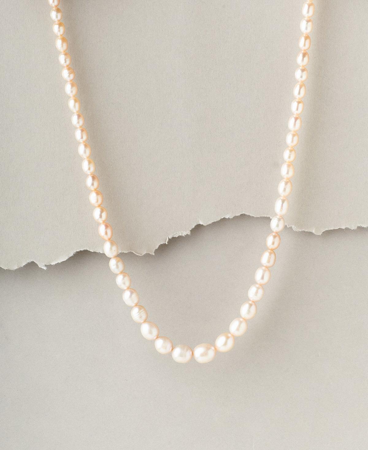 Fashionable Pink Pearl Necklace - Chandrani Pearls