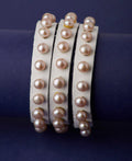 Fashionable Real Pearl Band Bracelet - Chandrani Pearls
