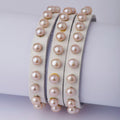 Fashionable Real Pearl Band Bracelet - Chandrani Pearls