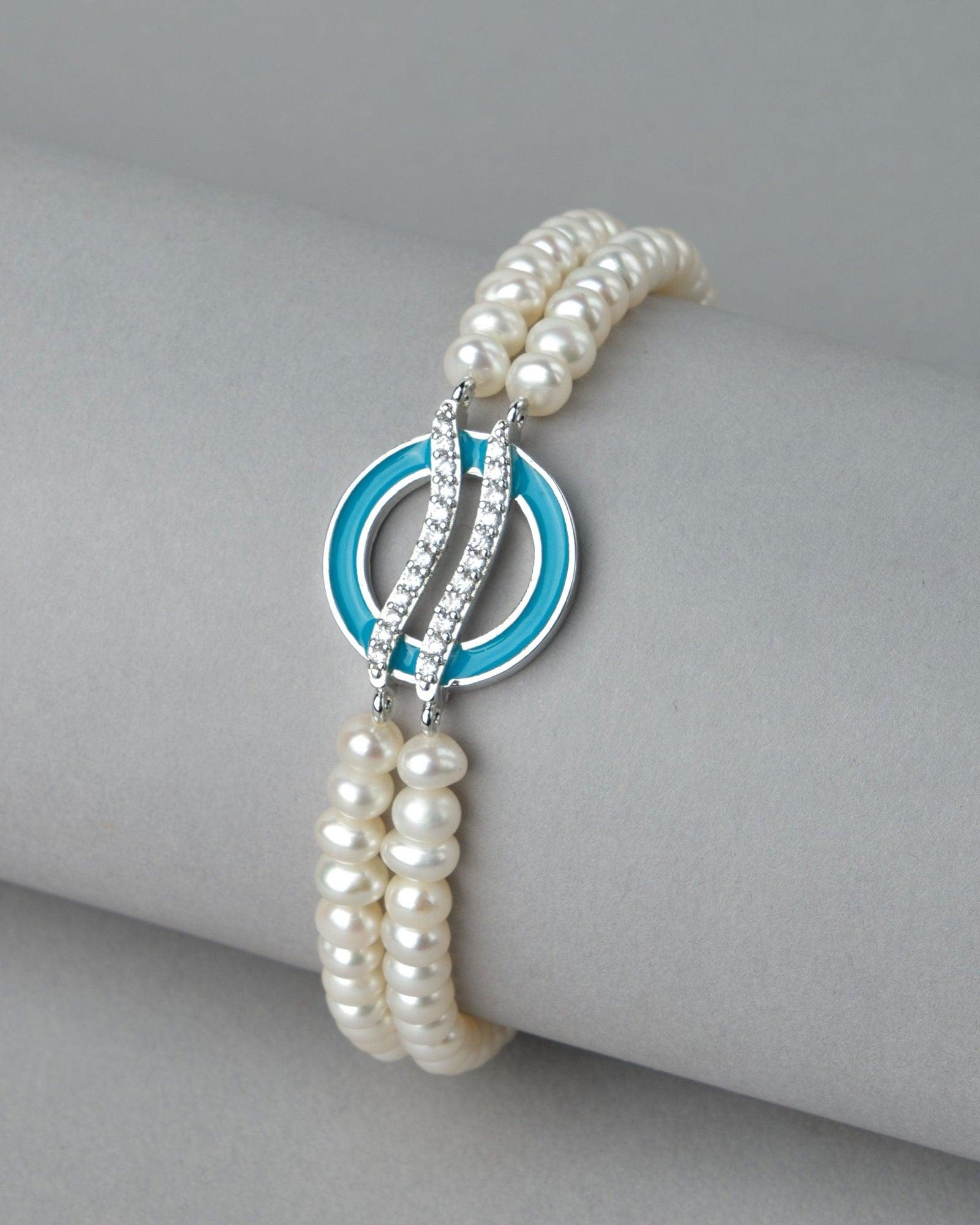 Fashionable Real Pearl Bracelet - Chandrani Pearls