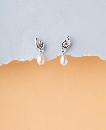 Fashionable Real Pearl Earring - Chandrani Pearls