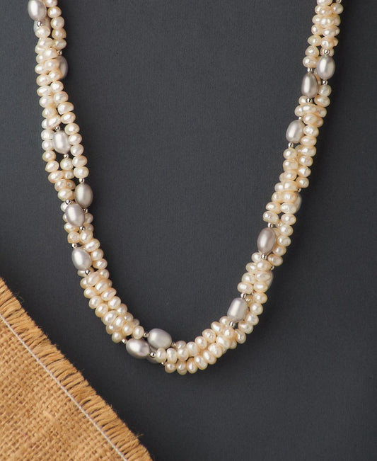 Fashionable Real Pearl Necklace - Chandrani Pearls