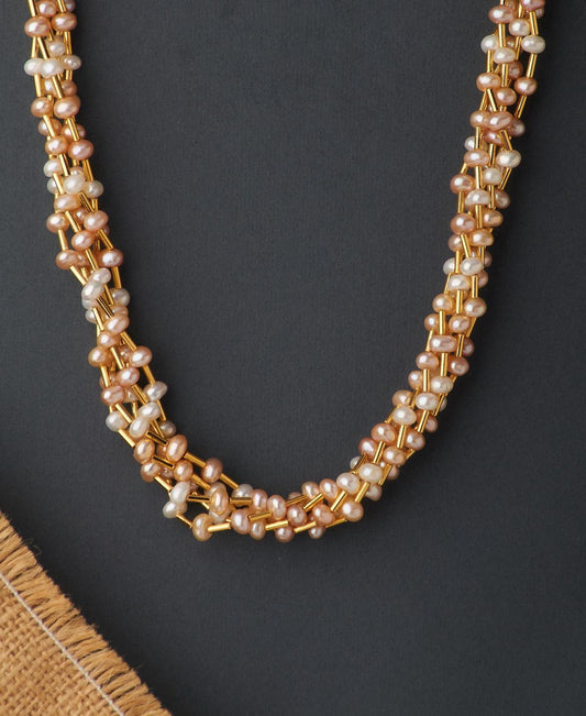 Fashionable Real Pearl Necklace - Chandrani Pearls