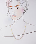 Fashionable Real Pearl Necklace With Stone Studded - Chandrani Pearls