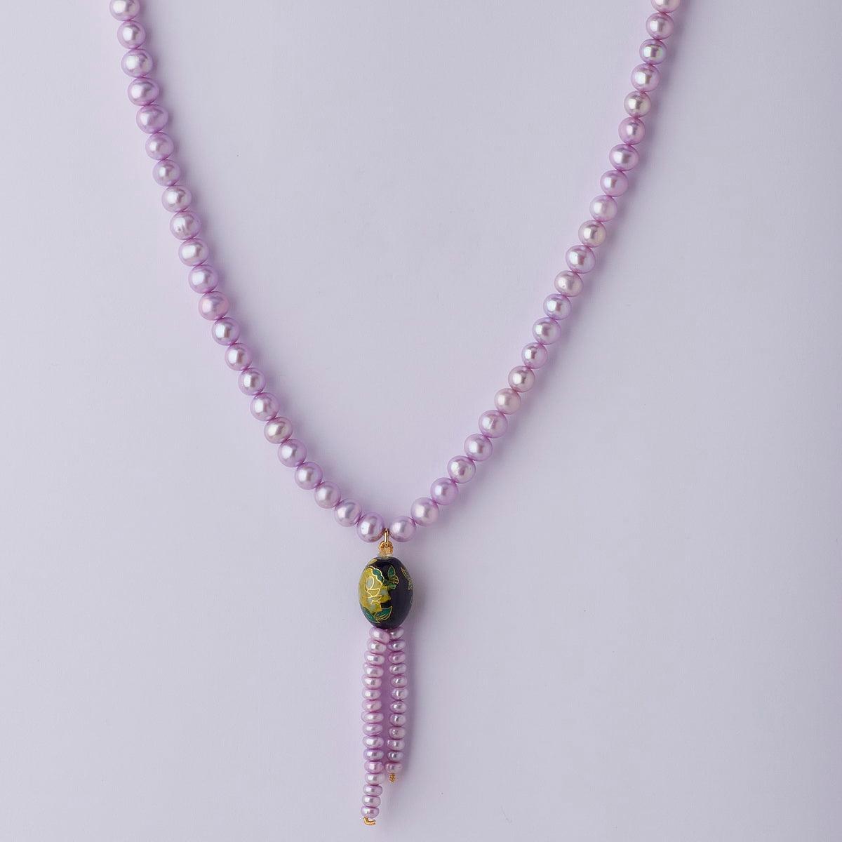 Fashionable Round Pearl Necklace - Chandrani Pearls