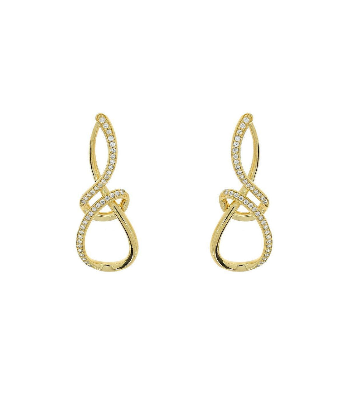 Fashionable Silver Hanging Earrings - Chandrani Pearls