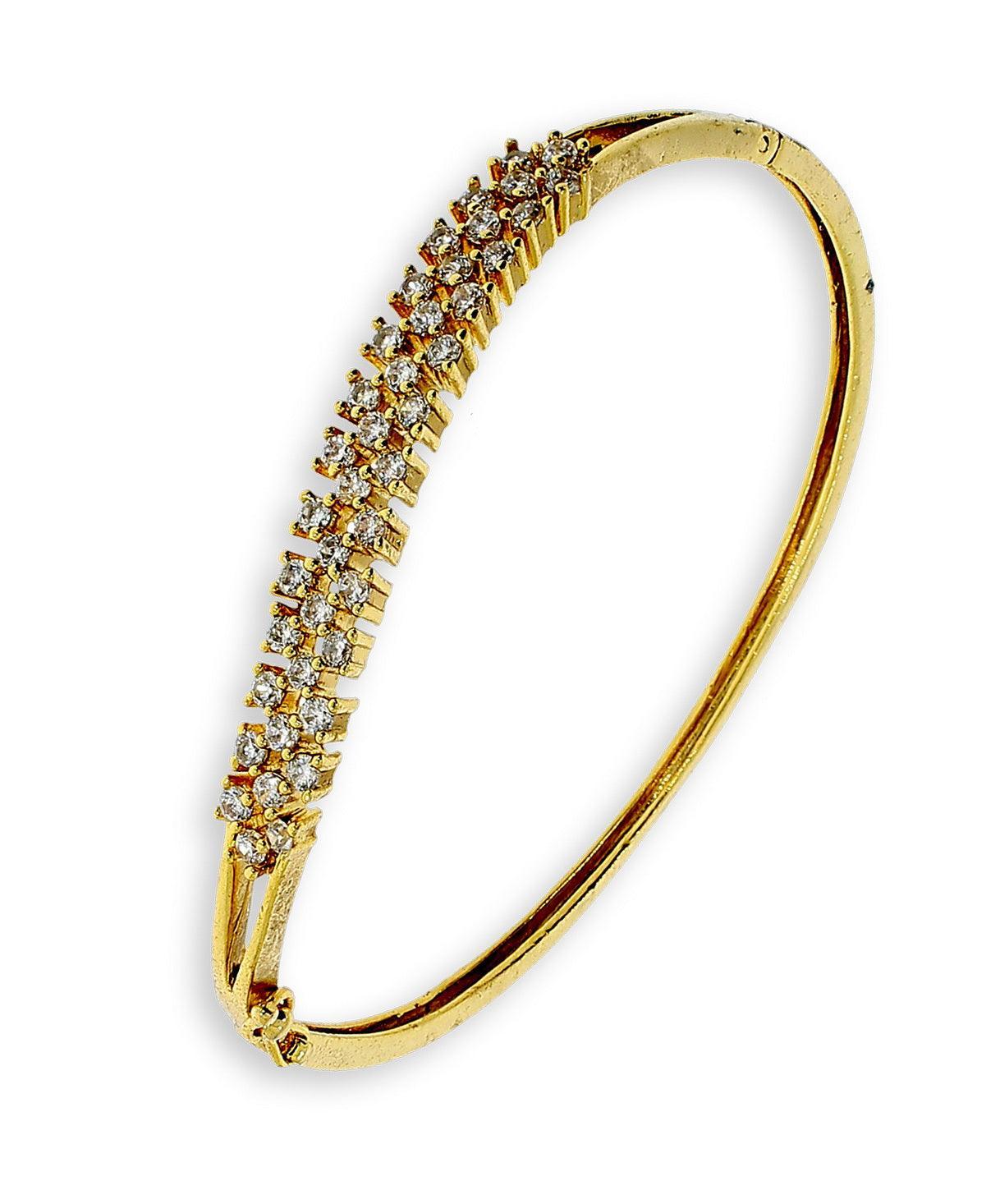 Fashionable Stone Studded Bangle - Chandrani Pearls