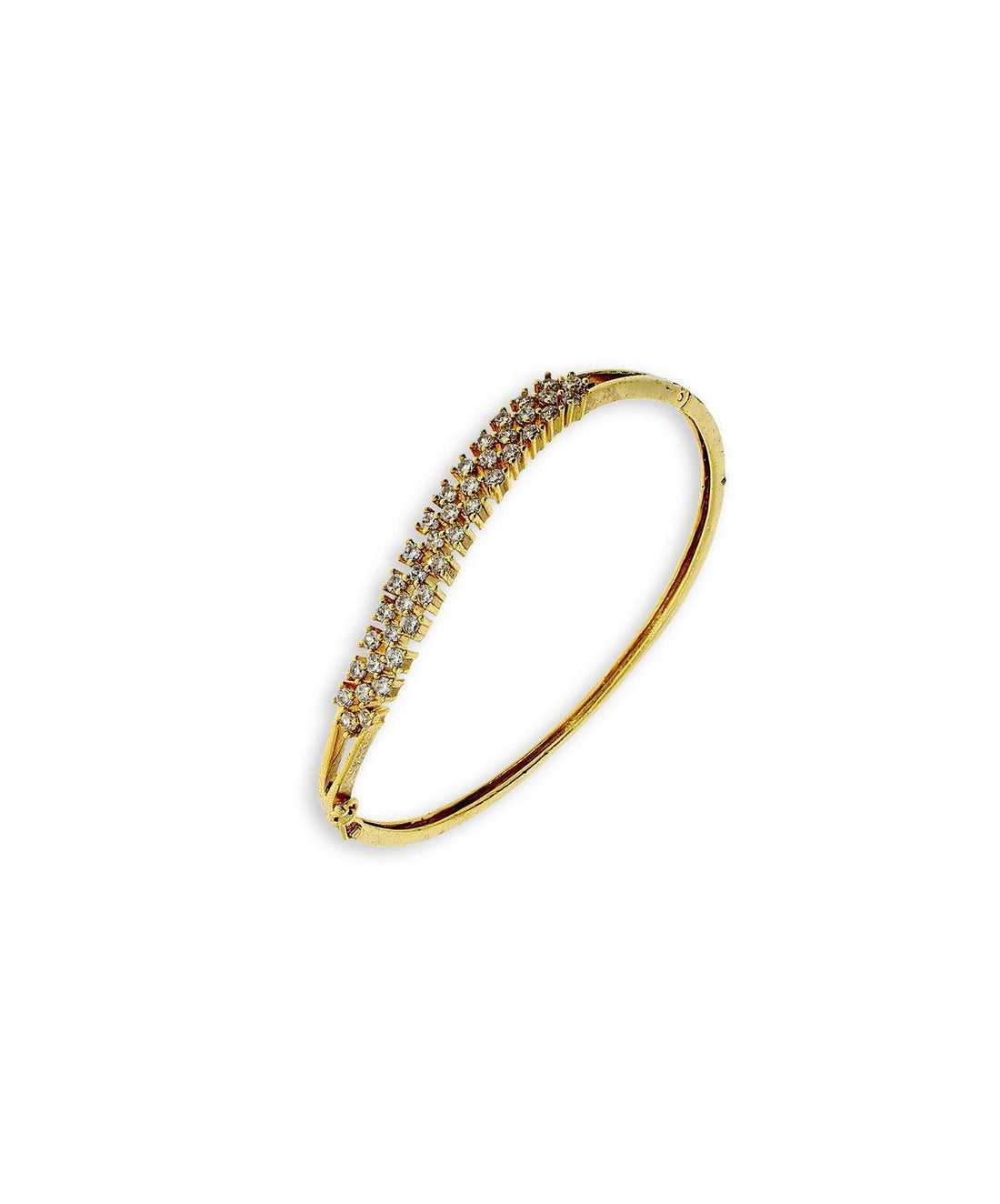 Fashionable Stone Studded Bangle - Chandrani Pearls