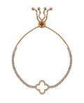 Fashionable Stone Studded Metallic Bracelet - Chandrani Pearls