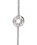 Fashionable Stone Studded Metallic Bracelet - Chandrani Pearls
