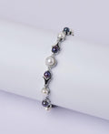Fashionable Stone Studded Pearl Bracelet - Chandrani Pearls