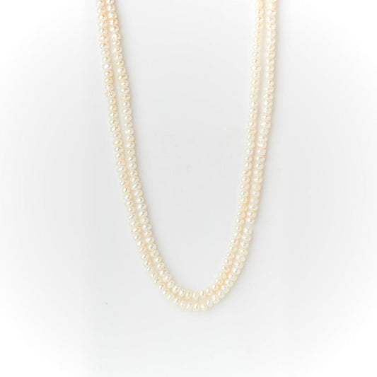 Fashionable White Pearl Necklace - Chandrani Pearls