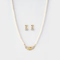 Fasionable Pearl Necklace Set - Chandrani Pearls