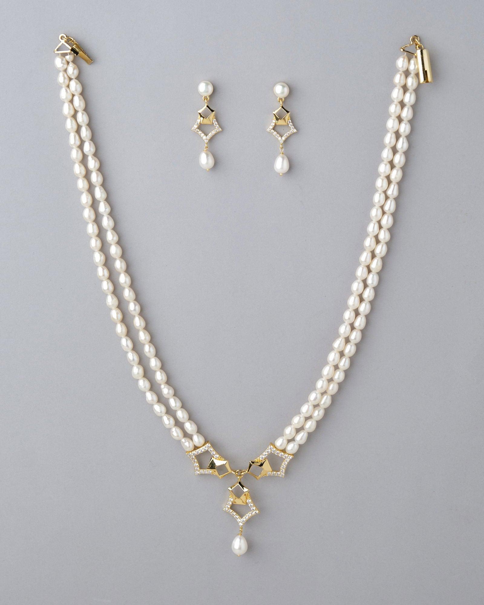 Feel Inspired Necklace Set - Chandrani Pearls