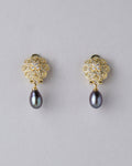 Floral Pearl Earring - Chandrani Pearls