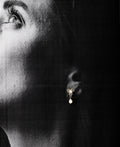 Floral Pearl Hanging Earrings - Chandrani Pearls