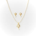 Floral Pearl Necklace Set - Chandrani Pearls