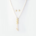 Floral Pearl Necklace Set - Chandrani Pearls