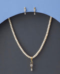 Floral Pearl Necklace Set - Chandrani Pearls