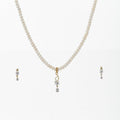 Floral Pearl Necklace Set - Chandrani Pearls
