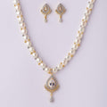 Floral Pearl Necklace Set - Chandrani Pearls