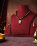 Floral Pearl Necklace Set - Chandrani Pearls