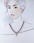 Floral Pearl Necklace Set - Chandrani Pearls