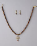 Floral Pearl Necklace Set - Chandrani Pearls