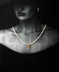 Floral Real Pearl Necklace Set - Chandrani Pearls