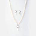 Floral Real Pearl Necklace Set - Chandrani Pearls