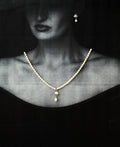 Floral Real Pearl Necklace Set - Chandrani Pearls