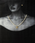 Floral Real Pearl Necklace Set - Chandrani Pearls