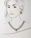 Floral Real Pearl Necklace Set - Chandrani Pearls