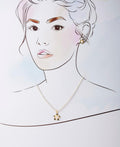 Floral Real Pearl Necklace Set - Chandrani Pearls