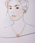 Floral Real Pearl Necklace Set - Chandrani Pearls