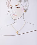 Floral Real Pearl Necklace Set - Chandrani Pearls