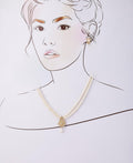 Floral Real Pearl Necklace Set - Chandrani Pearls