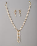 Floral Real Pearl Necklace Set - Chandrani Pearls