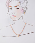 Floral Real Pearl Necklace Set - Chandrani Pearls