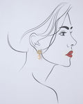 Floral and Smart Real Pearl Hang Earring - Chandrani Pearls