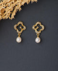 Florial Real Pearl Hanging Earring - Chandrani Pearls