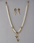 Florial Real Pearl Necklace Set - Chandrani Pearls