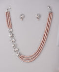 Florial Real Pearl Necklace Set - Chandrani Pearls