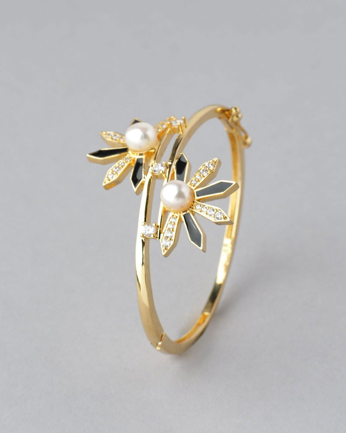 Florial and Beautiful Pearl Bangle - Chandrani Pearls