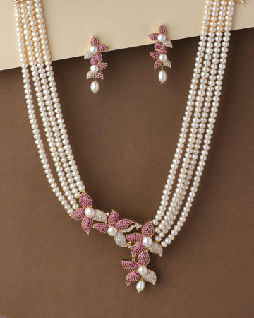 Florial and Beautiful Pearl Bangle - Chandrani Pearls
