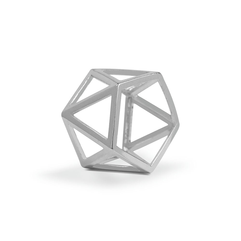 Geo Cube Ring - Bold N' Italic