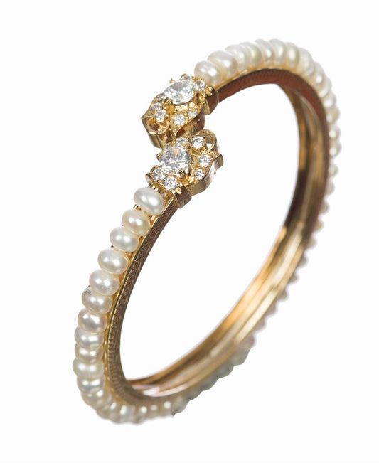 Gorgeous Pearl Bangle - Chandrani Pearls