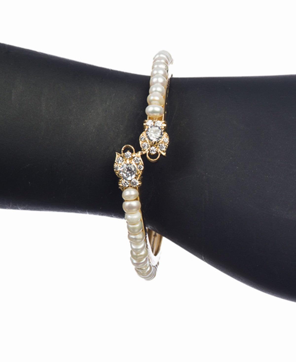 Gorgeous Pearl Bangle - Chandrani Pearls