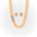 Gorgeous Pink Pearl Necklace Set - Chandrani Pearls