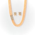 Gorgeous Pink Pearl Necklace Set - Chandrani Pearls